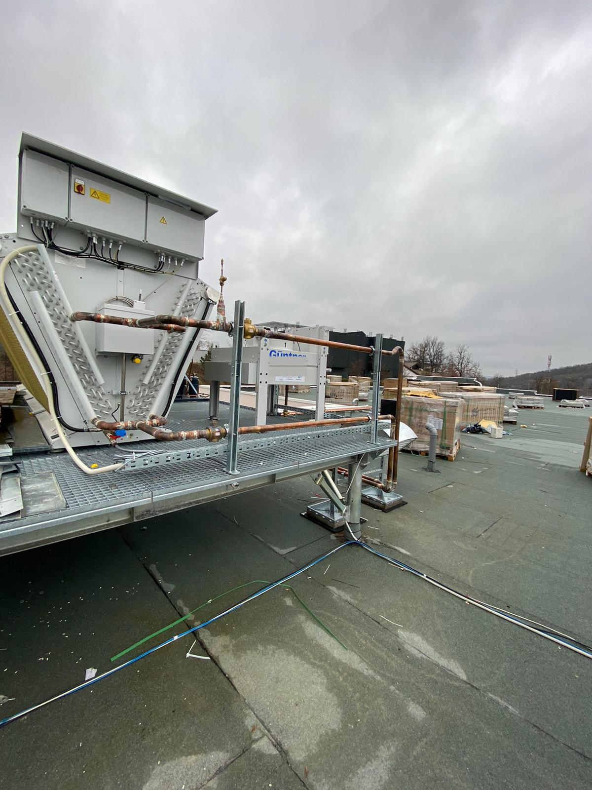 Sistem HVAC · condensator Güntner